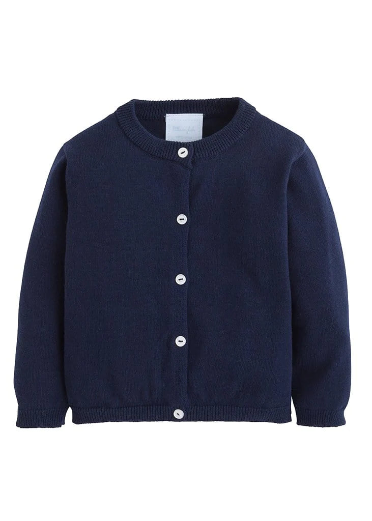 Little English Essential Cardigan, Light Blue main image 1