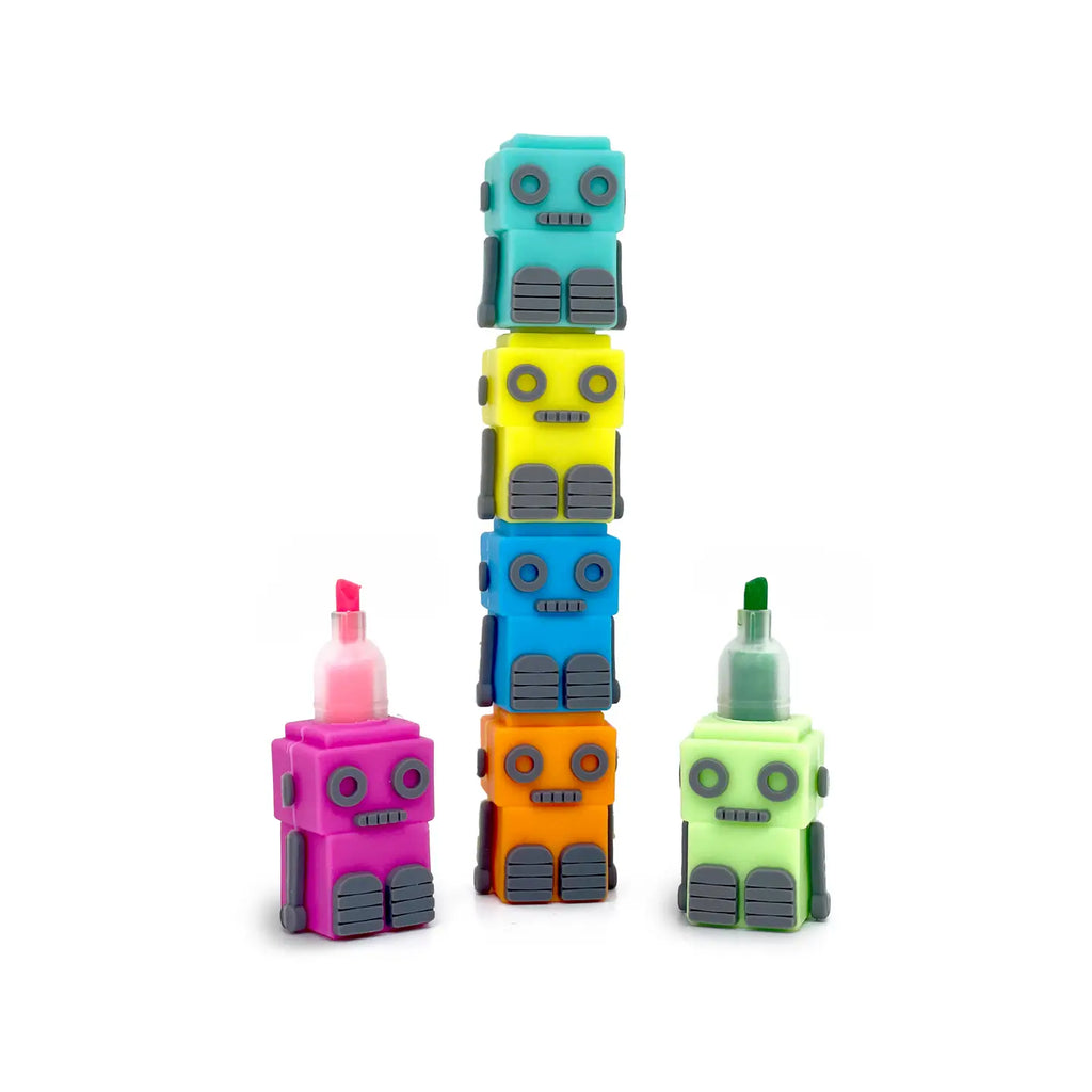 Stackable Marker Snifty - Brite Bots Stackable Markers - Set of 5 – Lily Jane