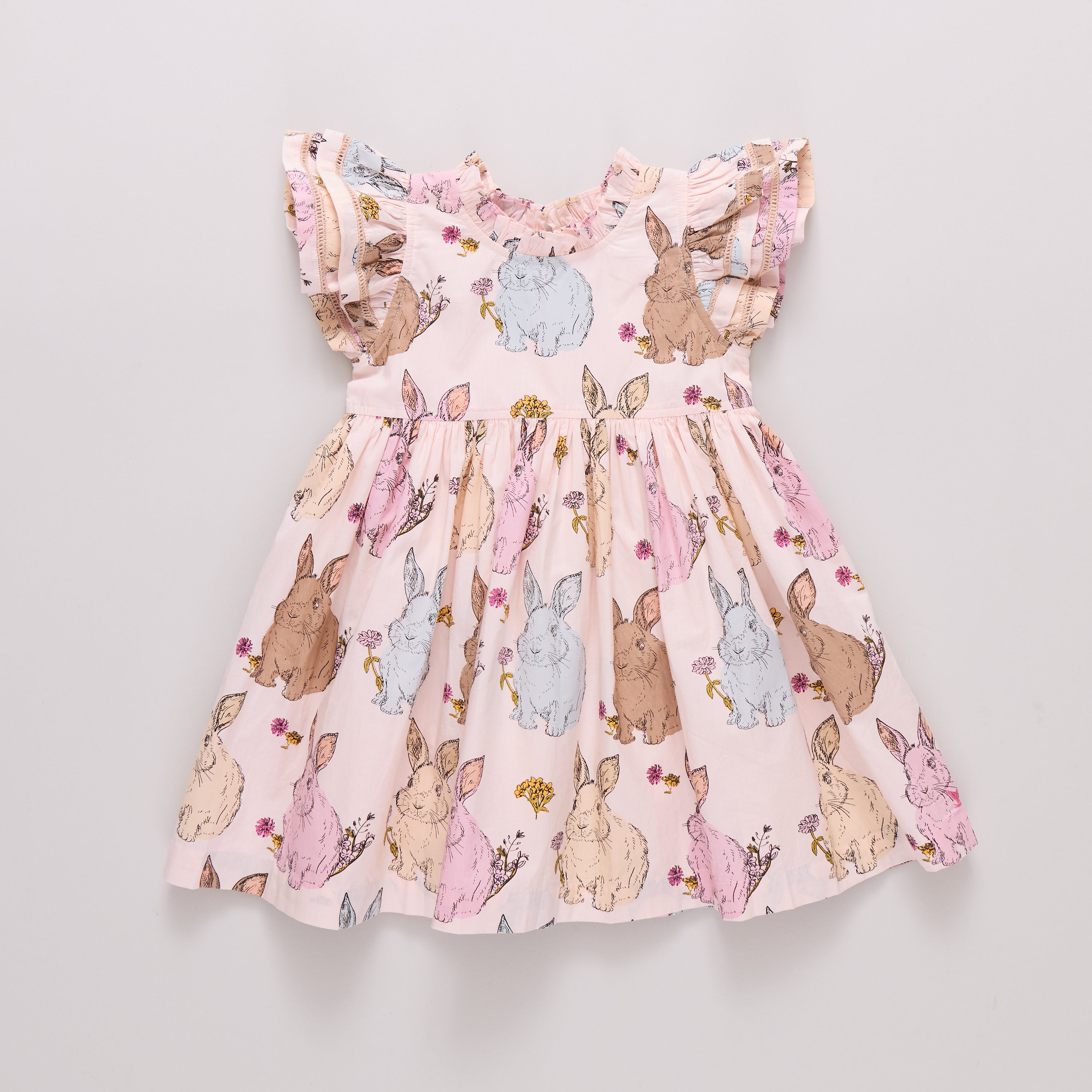 Pink Chicken - Jennifer Double Ruffle Dress