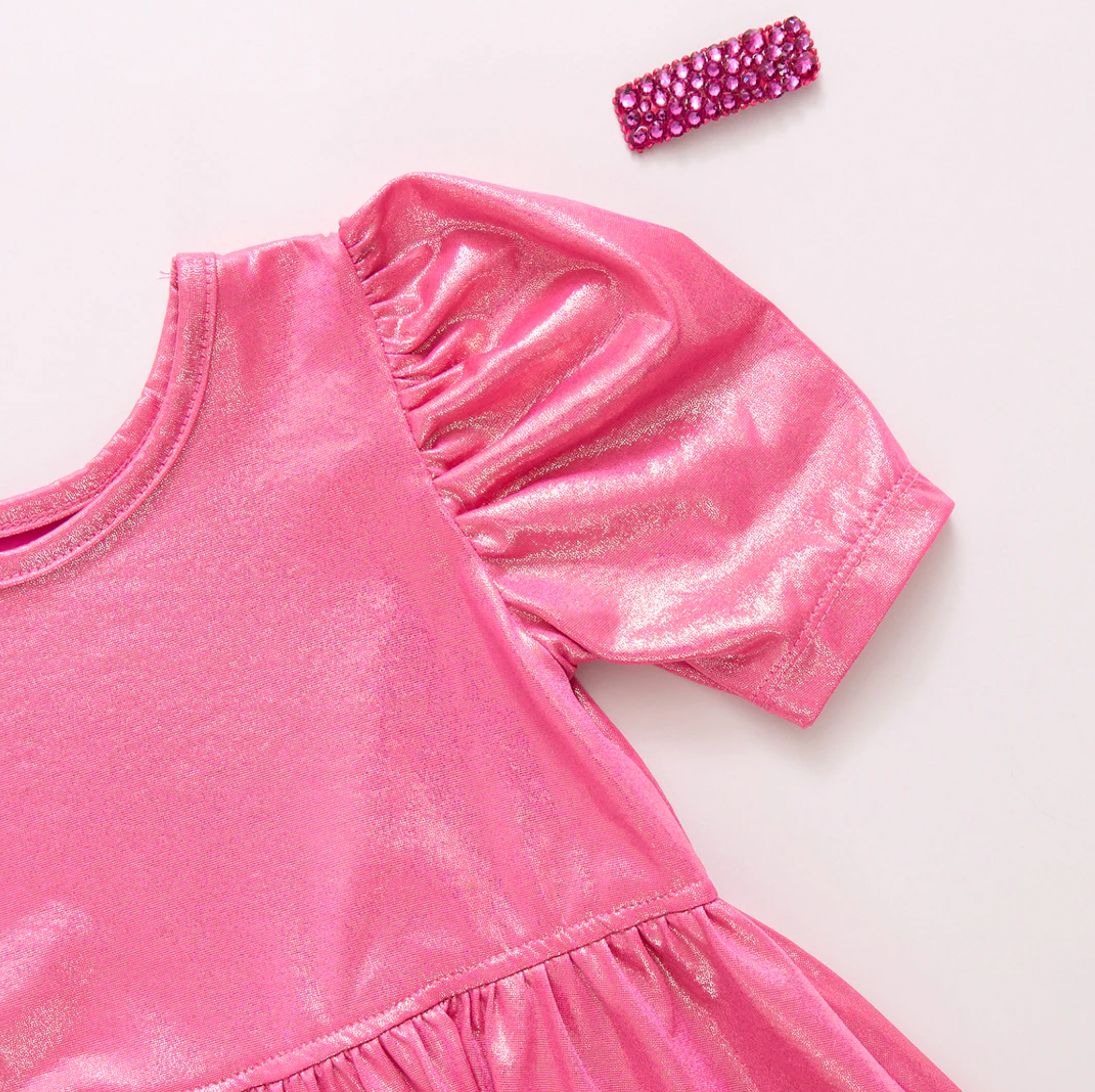 pink chicken lame dress Pink Chicken Pink Chicken Lam Steph Dress