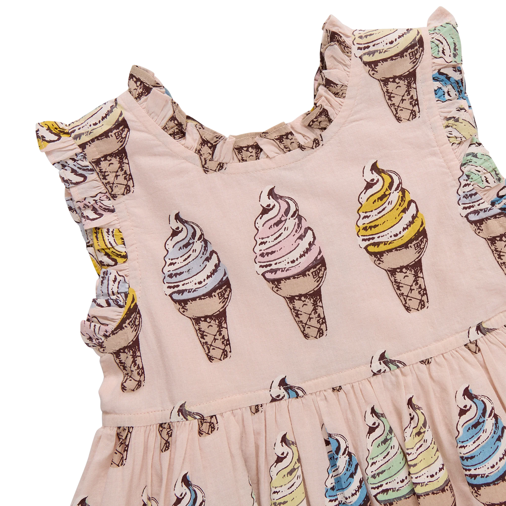 pink chicken ice cream dress - Alyssa Vacation wear dresses flutter sleeves brown pants: Women's Clothing Coop kids Color:Graphite Gray